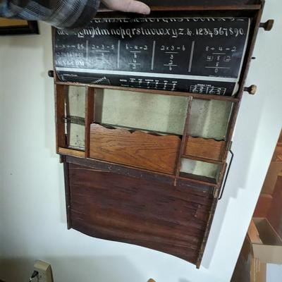 Incredible Find-The Chautauqua Industrial Art Desk 1900s with Lesson Book!