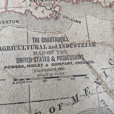 Incredible Find-The Chautauqua Industrial Art Desk 1900s with Lesson Book!