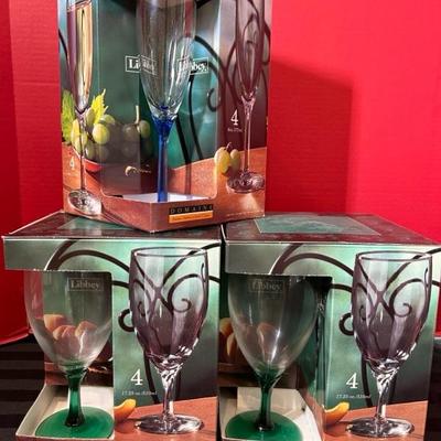 Lot 715 Libbey glassware