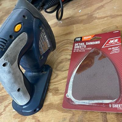 Ryobi Tools P400 Sander with Sanding Sheets