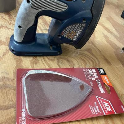 Ryobi Tools P400 Sander with Sanding Sheets