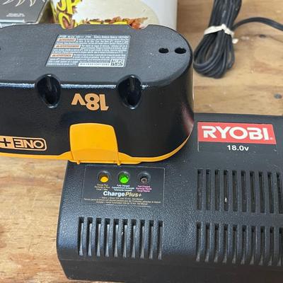 Two Ryobi P200 18V 1/2" Drill Driver