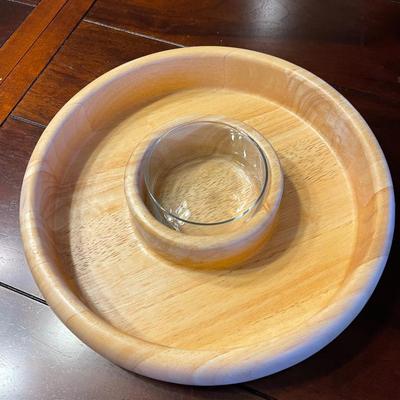 Wood Studio Nova Chip and Dip Tra