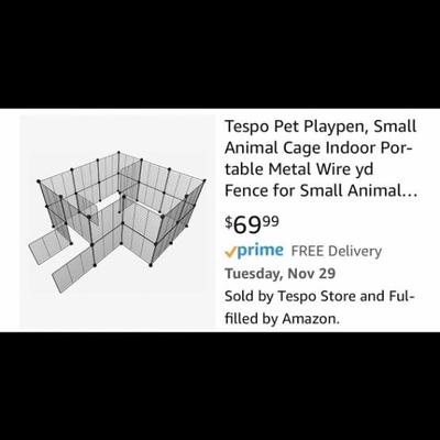 NEW Tespo Pet Playpen