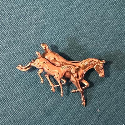 Beau Sterling Horse Pin- Mercedes Stick Pin