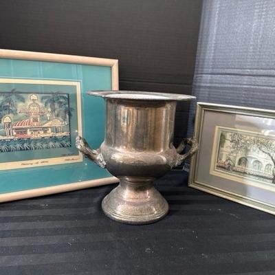 Lot 757 art and ice bucket