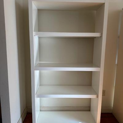 Two (2) Open Back Shelves