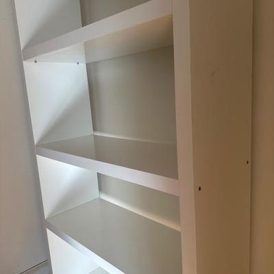 Two (2) Open Back Shelves