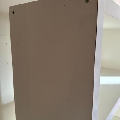 Two (2) Open Back Shelves