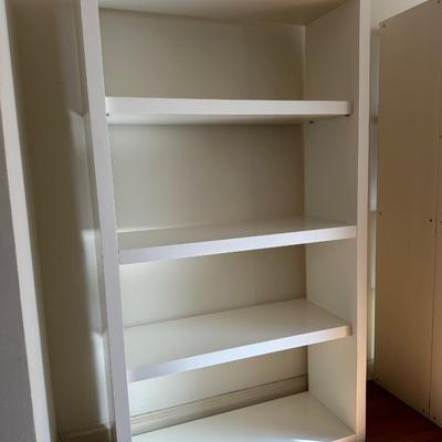 Two (2) Open Back Shelves