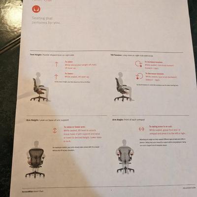 Herman Miller Aeron Stool, Like New