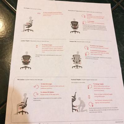 Herman Miller Aeron Stool, Like New