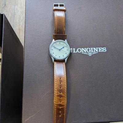 Longines Heritage Military Automatic Silver Dial Men's Watch L2.819.4.93.2