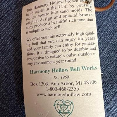 Lot 771 harmony hollow bell works wind chime