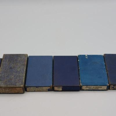 Collection of Boxed WWII Medals, Ribbons & Pins
