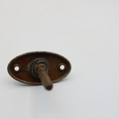Solid Brass Vintage Mail Slot, Two Decorative Hardwares, and Lock