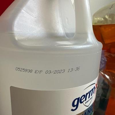 Lot 803 variety of cleaning supplies
