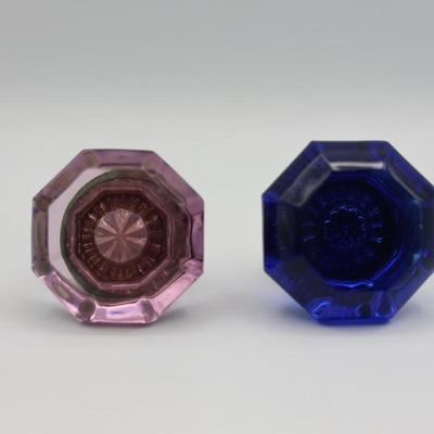 Glass Antique Door Knobs (2)