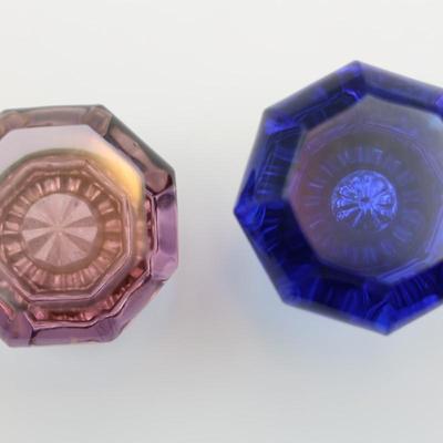 Glass Antique Door Knobs (2)