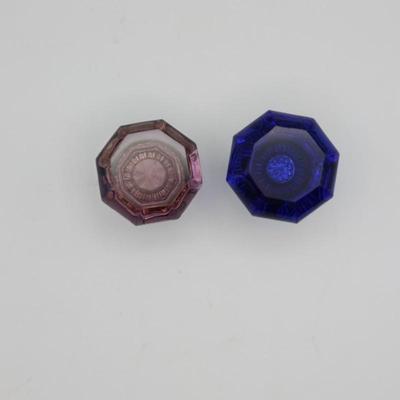 Glass Antique Door Knobs (2)
