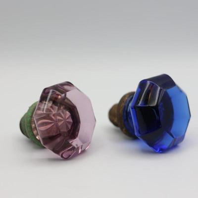 Glass Antique Door Knobs (2)
