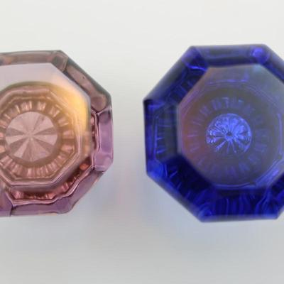 Glass Antique Door Knobs (2)