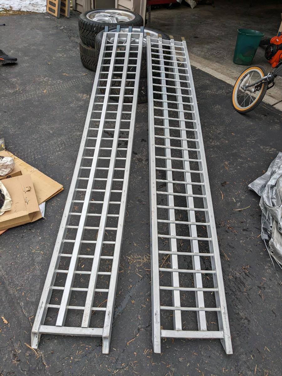 Aluminum Loading Ramp For Promaster Heavy Duty Aluminum Loading Ramps | EstateSales.org