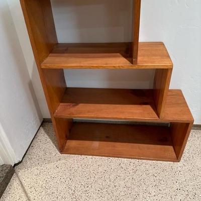 Lot 807 wood step shelf