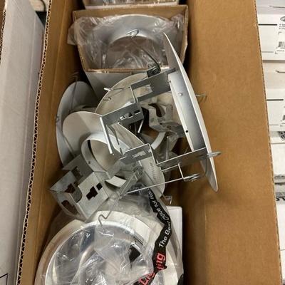 Lot 788, halo recessed, lighting parts, and hardware