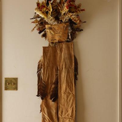 Native American Sioux Crow Bustle