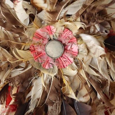 Native American Sioux Crow Bustle