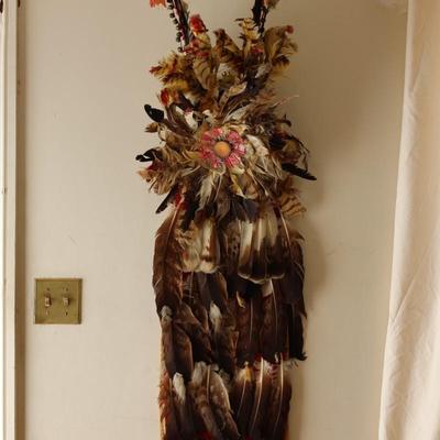 Native American Sioux Crow Bustle