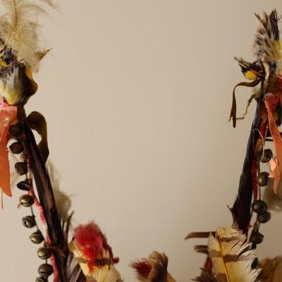 Native American Sioux Crow Bustle