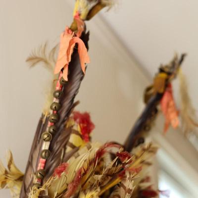 Native American Sioux Crow Bustle