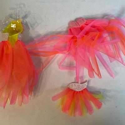 Barbie Unicorn Multi-Color Tutu Fashion Costume