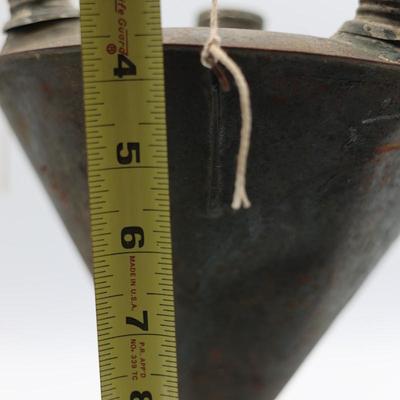 Early 19th Century Four Burner Oil Lamp