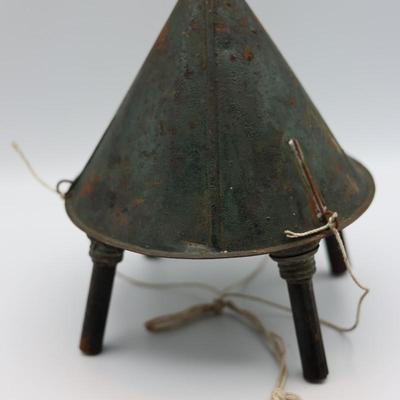 Early 19th Century Four Burner Oil Lamp