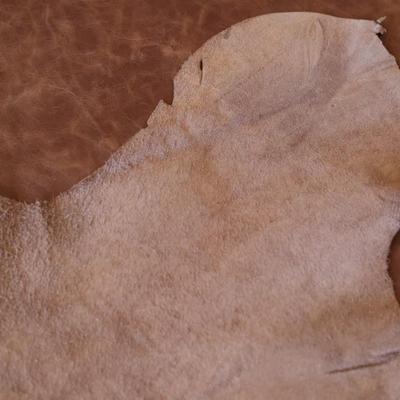 Vintage Style Aniline Dyed Leather Hide
