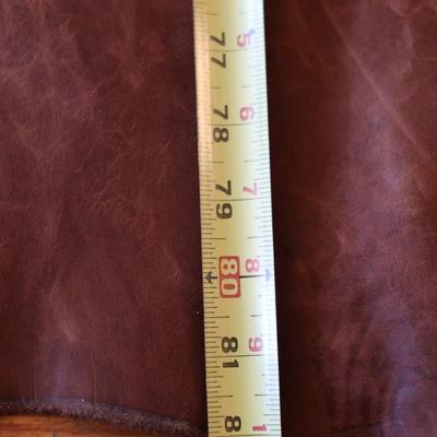 Vintage Style Aniline Dyed Leather Hide