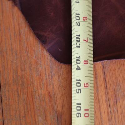 Vintage Style Aniline Dyed Leather Hide