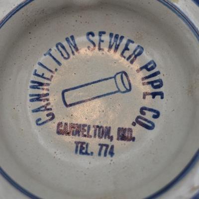 Signed John B Taylor Pottery Cigar Ashtray