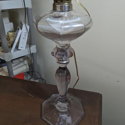 Antique 2 Tiered table Lamp