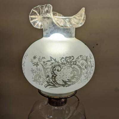 Antique 2 Tiered table Lamp