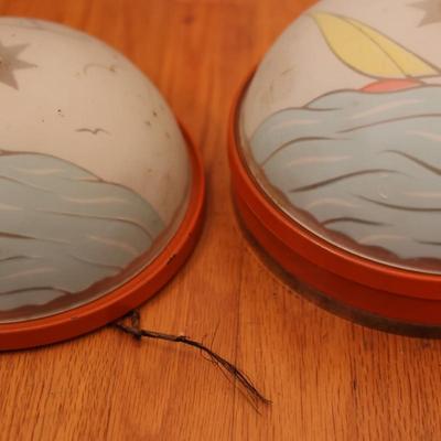 Vintage Globe Light Fixture