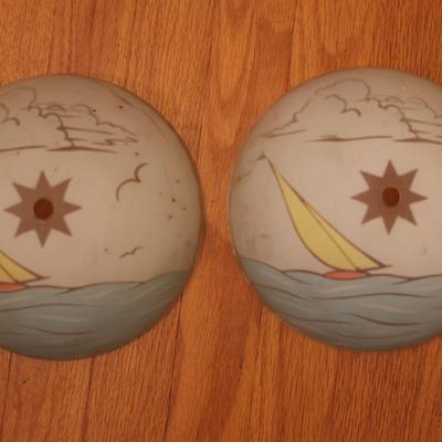 Vintage Globe Light Fixture