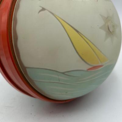 Vintage Globe Light Fixture