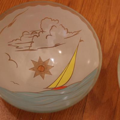 Vintage Globe Light Fixture