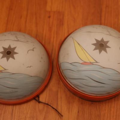 Vintage Globe Light Fixture