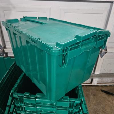 Milwaukee Hand Truck and 10 Storage Bins (G-DW)