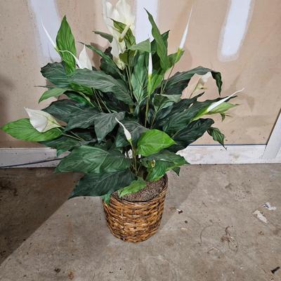 Assortment of Faux Tropical Plants (LR-DW)